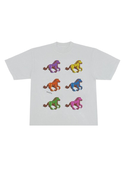 Airbrush Boxy T-shirt Horse